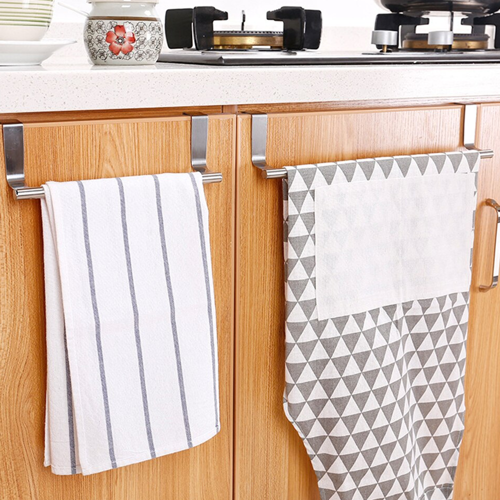 Over The Cabinet Towel Bar Both small-large