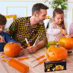 halloween pumpkin carving tool kit (9 pcs)
