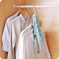 smart collapsible & folding clothes hanger