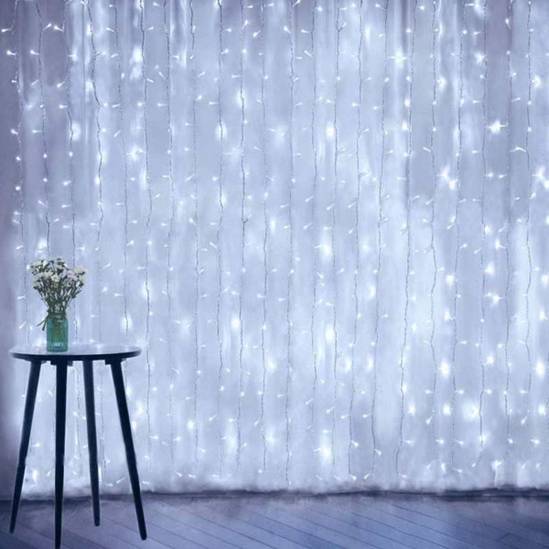 Fairy Curtain Lights white