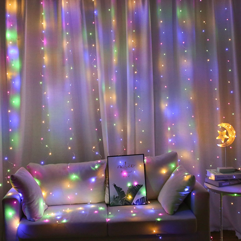 Fairy Curtain Lights Colorful