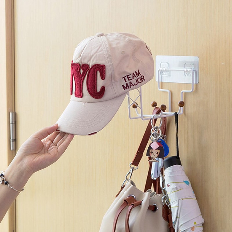 Motorcycle Helmet Hanging Wall Mount Rack 1