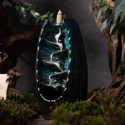 mountain river handicraft incense holder