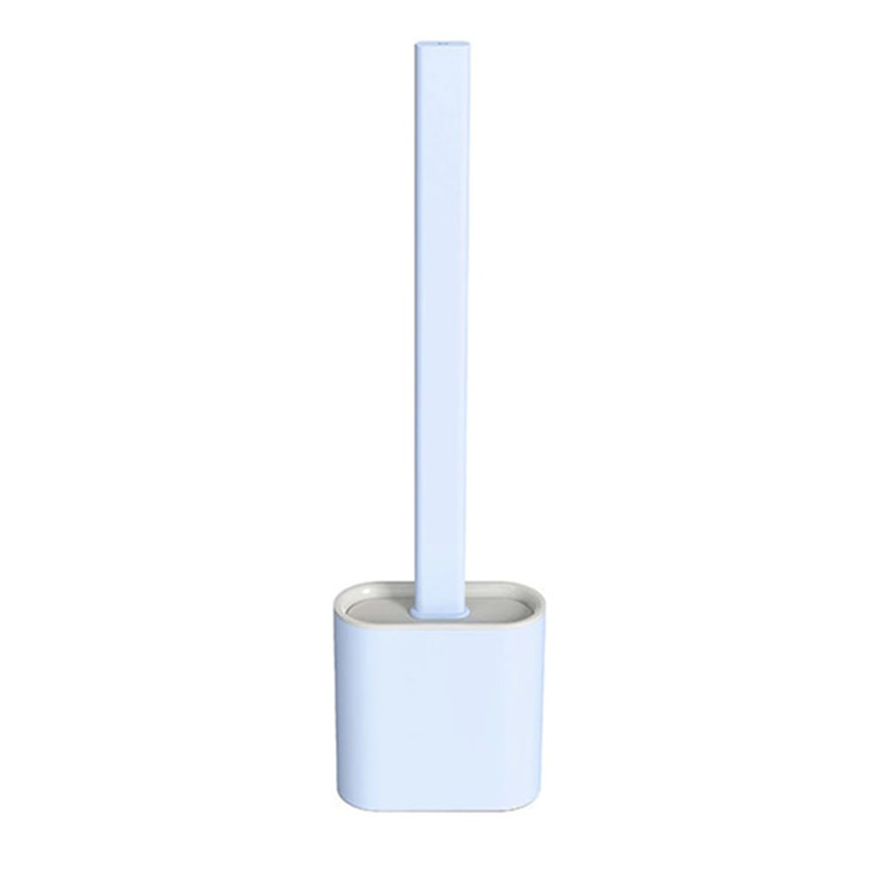 Next-Gen Clean - Revolutionary Flexible Silicone Toilet Brush with Holder, Wall-Mounted Design, Water-Repellant6