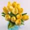 Eternal Elegance - Silky Soft 12 Real Touch Tulip Bouquet, Perfect for Home Decoration, Ideal for Home or Office Decor3