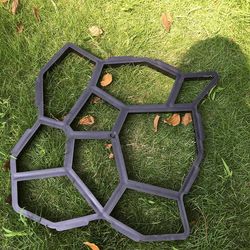 diy reusable garden easy path maker mold – create perfect walkways with simple, efficient plastic mold