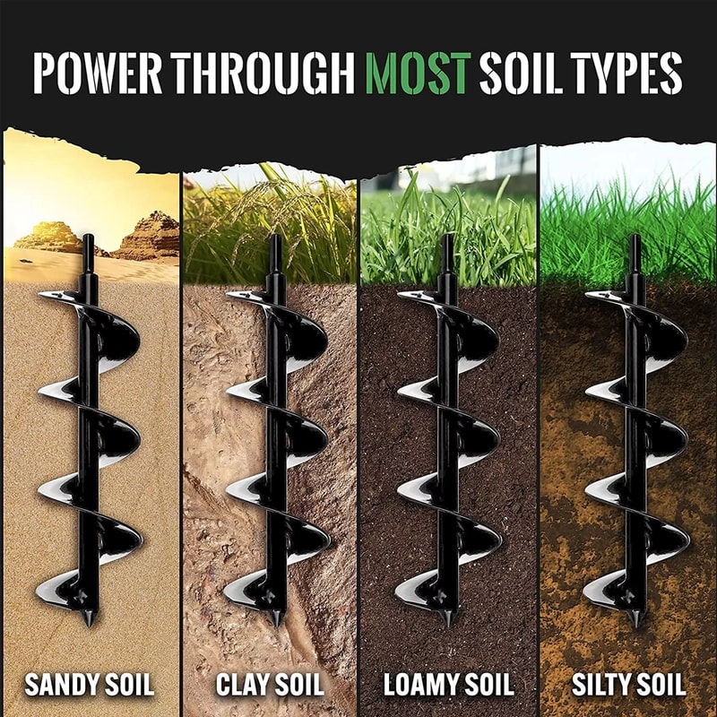Garden Spiral Hole Drill Planter 2