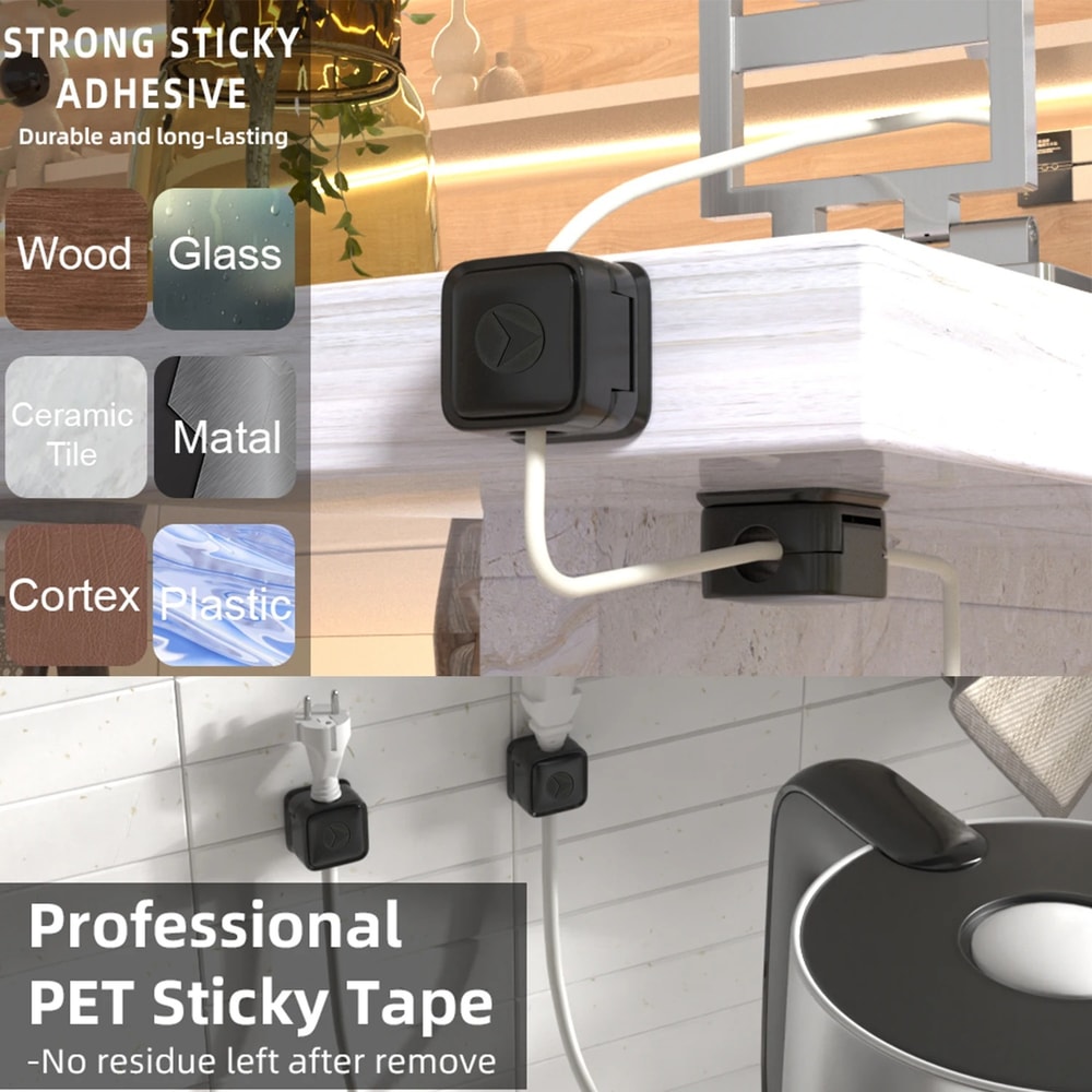 Charging Cable Magnetic Cable Organizer Storage Holder5