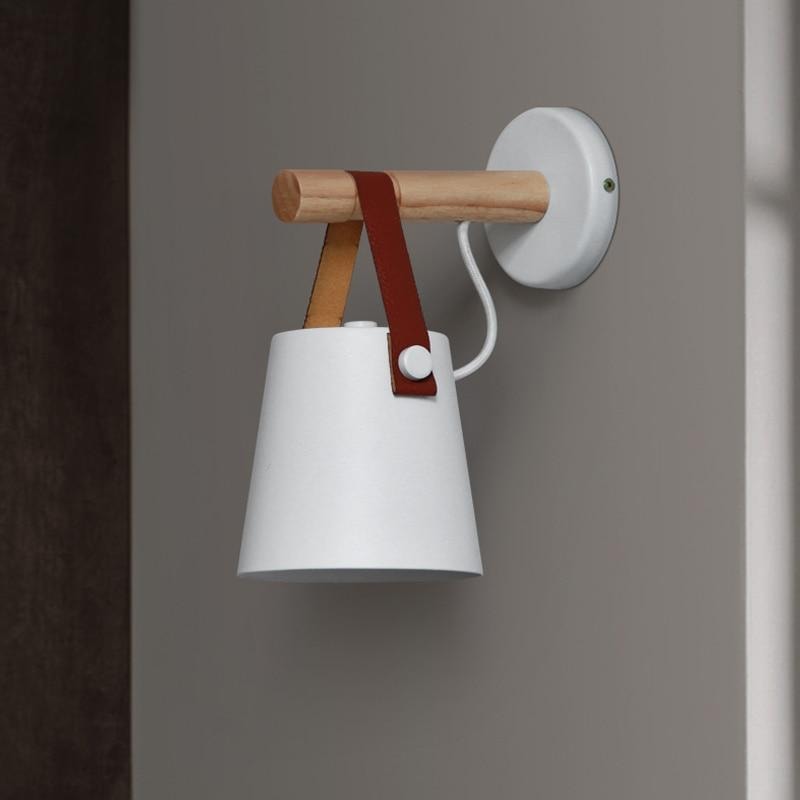 Nordic Wooden Hanging Wall Lamp4
