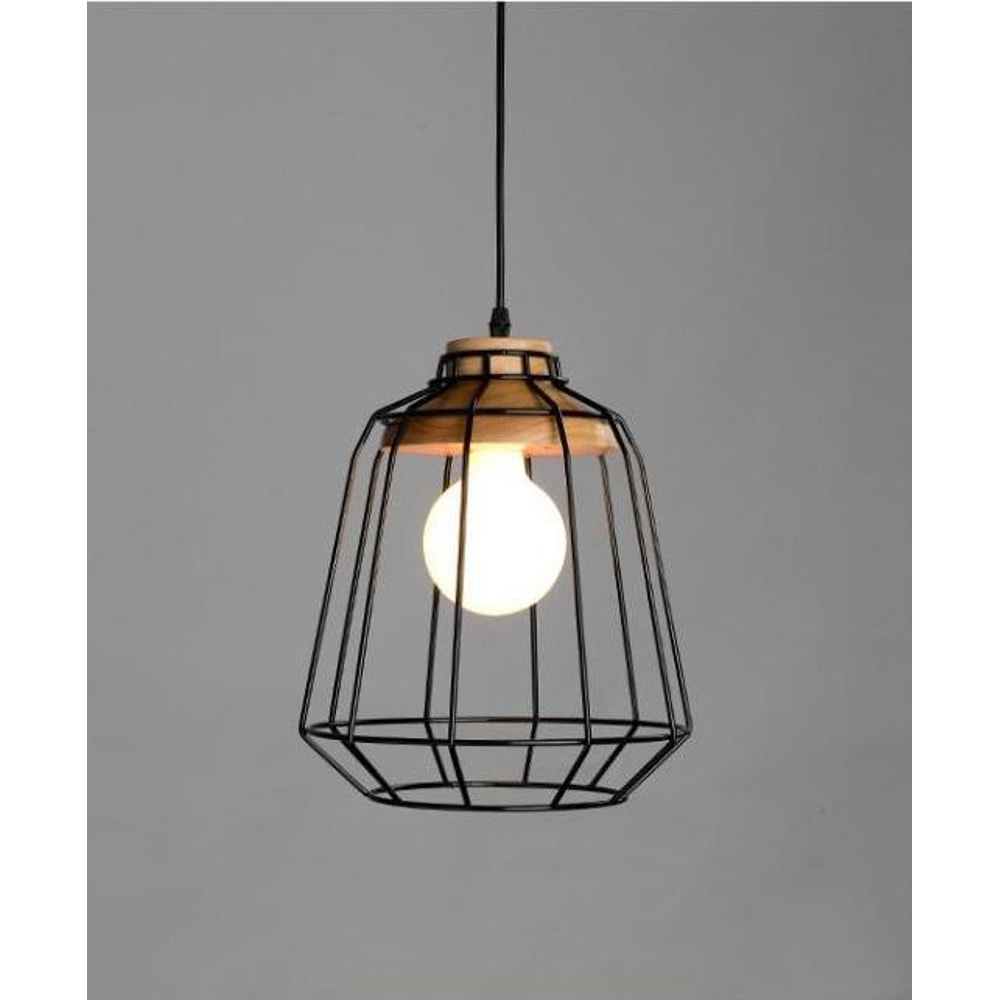 Modern Nordic Wrought Iron Hanging Cage Lamp6