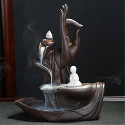 buddha hand backflow incense burner