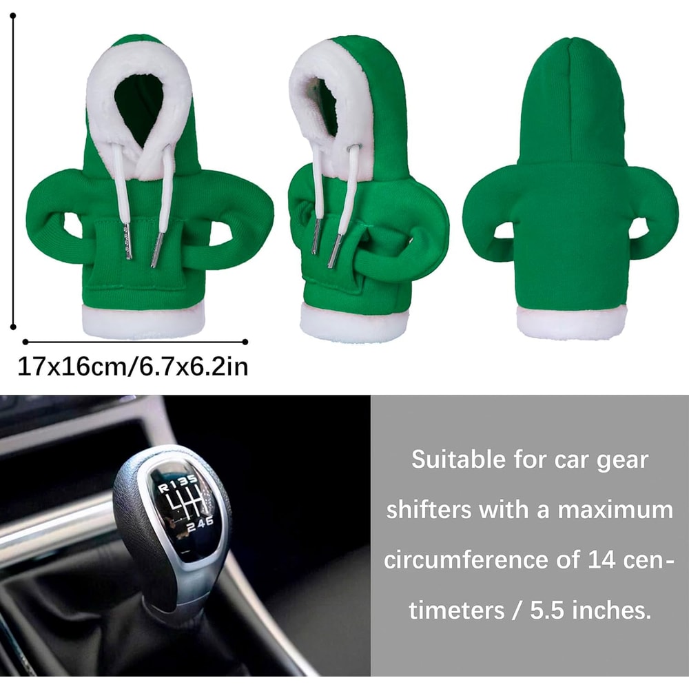 Universal Gear Knob Cover with Adjustable Fit