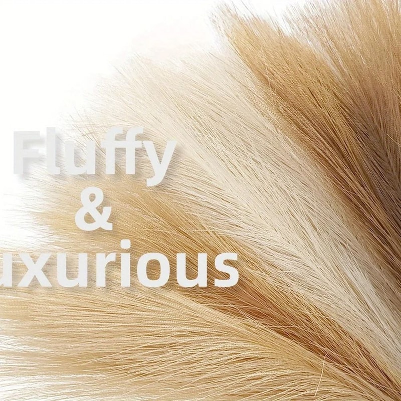 6PCS Artificial Pampas Grass DIY Home Event Decor 3