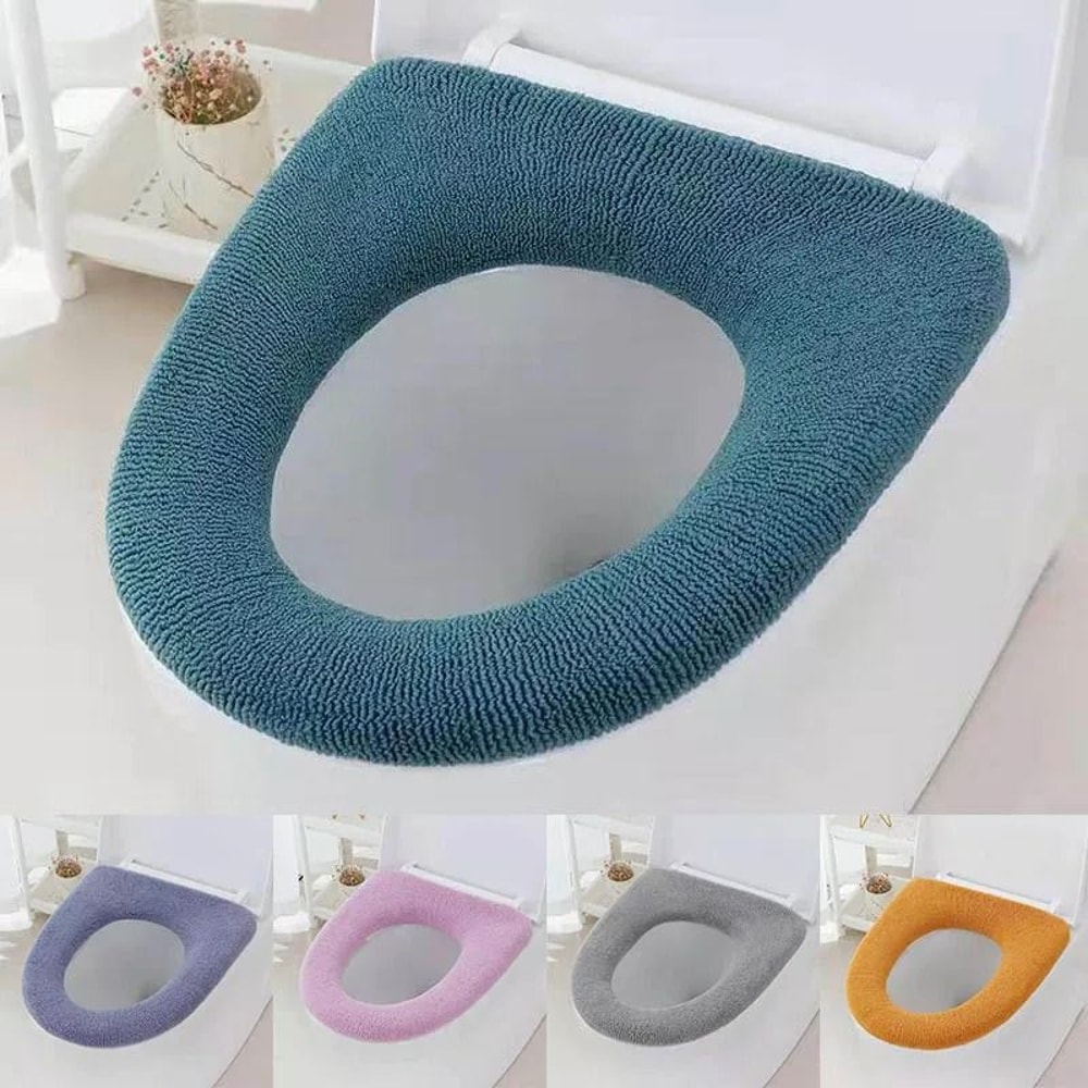 Luxury warm toilet seat cover