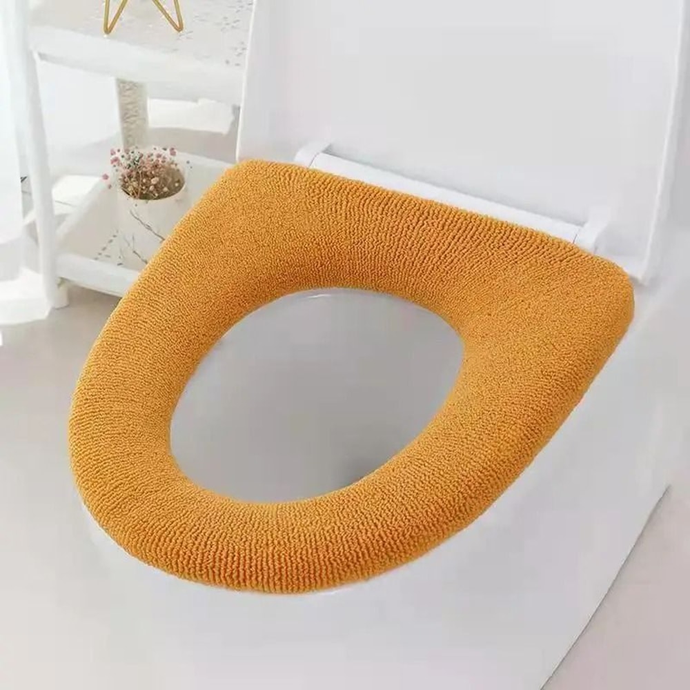 Winter Warm Toilet Seat Cover Washable Soft 6