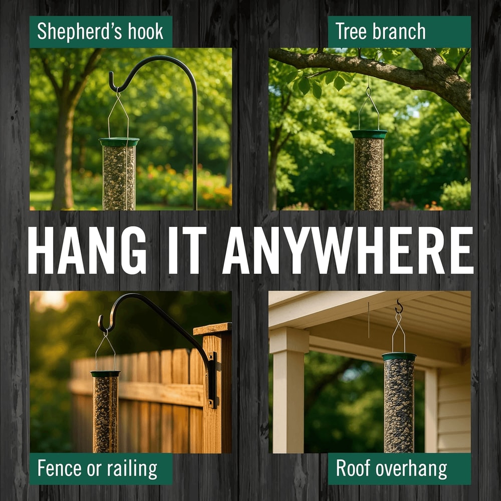 Spinning Squirrel Proof Bird Feeder 1