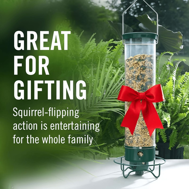 Spinning Squirrel Proof Bird Feeder 5