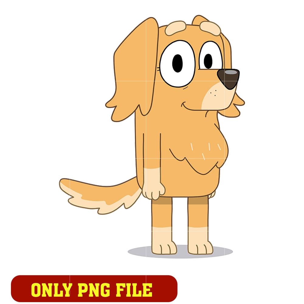Bluey character Mrs Retriever png