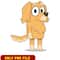 Bluey character Mrs Retriever png
