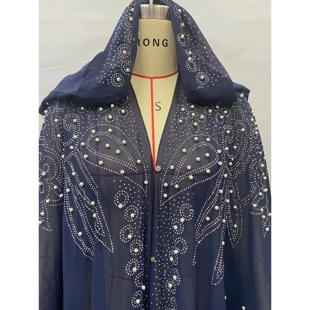 Vintage Thin Hooded Cloak Women Clothing Cape Dress Fashion Ponchos Coats  Jackets With Bling Diamo 2