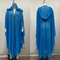 Vintage Thin Hooded Cloak Women Clothing Cape Dress Fashion Ponchos Coats  Jackets With Bling Diamo 8