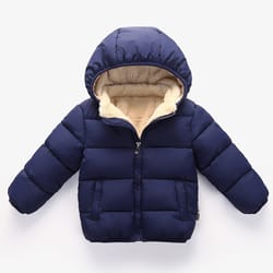warm plush baby children coats winter thick jackets, fur hooded thicken outerwear for girls, kids clothes snowsuit