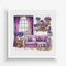 Lavender Cross Stitch Patterns Lavender Cross Pattern Interior Embroidery Decorative Embroidery 0
