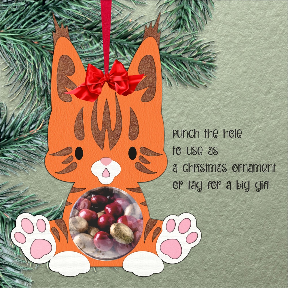 Candy Dome Template With Maine Coon Cat 2