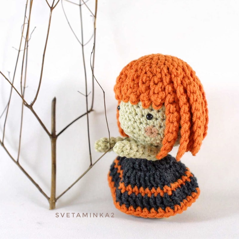 Witch Crochet Pattern Amigurumi Doll Halloween Quick And Easy Crafts Tutorial 2