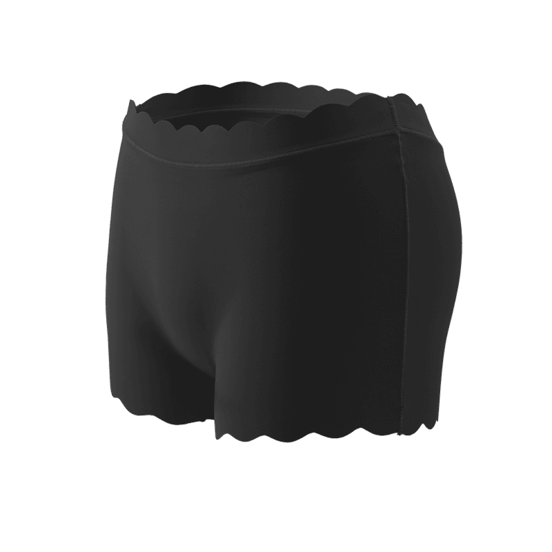 Womens Seamless Silk Satin Panties Wavy Edge Cozy Lingerie Briefs for Everyday Comfor