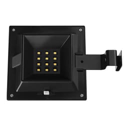 led solar street security flood light outdoor, waterproof 12 leds, auto on off dusk to dawn, for patio yard door lightin