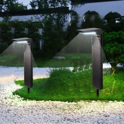 waterproof outdoor solar garden light, led lawn light, garden aisle lamp, grass villa decoration, post light
