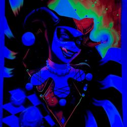 art wall poster blacklight decor uv tapestry comics art home decoration festival decor