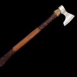 thor's might: customized large engraved axe – unleash the power! | limited edition