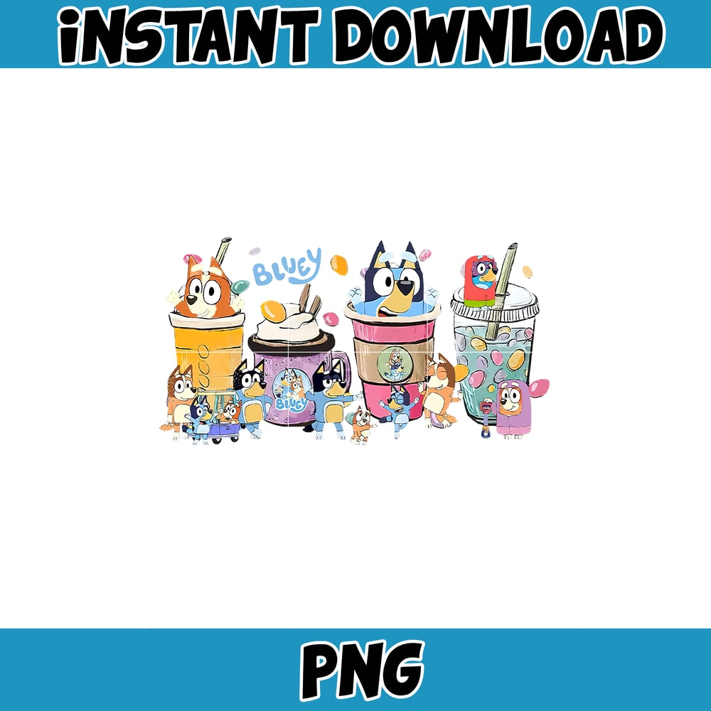 Buey Coffee Png, Bluey Family Matching Png, Bluey Png, Bluey Friends Png, Bluey Birthday Png.jpg