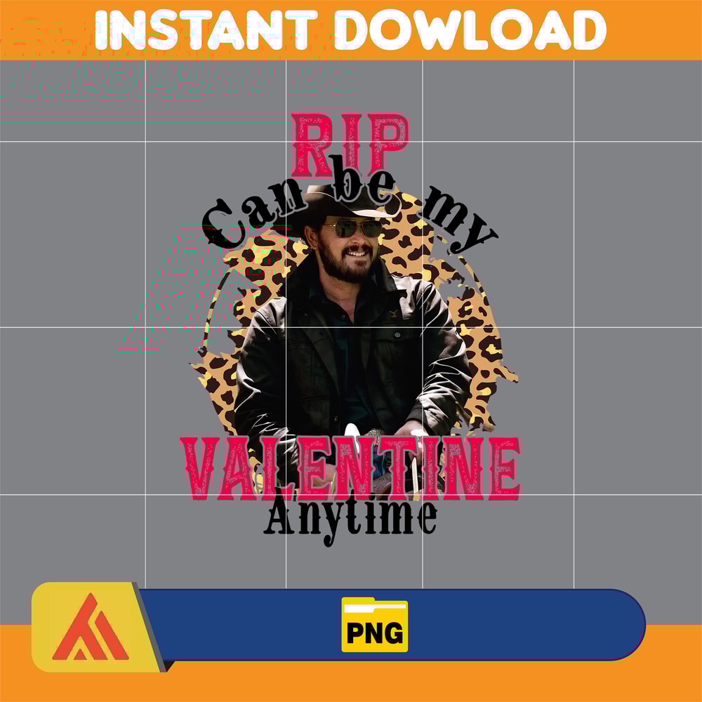 Yellowstone Valentines Sublimation Design, Western Valentine Png, Valentine's Day Png, Instant Dowload (29).jpg