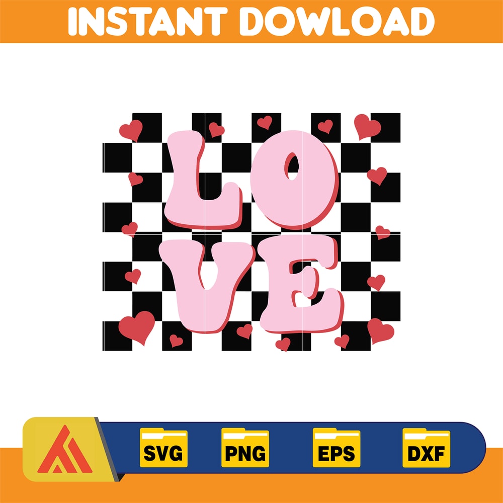 Designs Cartoon Valentine Svg, Be My Valentine Svg, Mouse And Friend Character Movie Svg (52).jpg