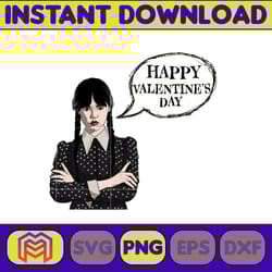 valentine wed addams png, valentine movies png, valentine wednes png, nevermore academy png (1)