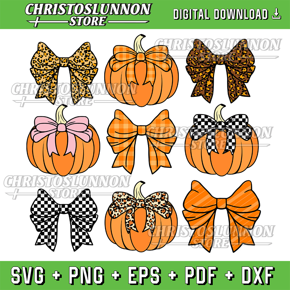 Retro Halloween Svg Coquette Bow Svg Fall Floral SvgTrending SvgPumpkin Spice Svgspooky Mama SvgCoquette Pumpkin 0