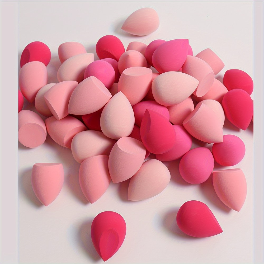 Professional Makeup Sponge Set for Liquid, Dual-Use Makeup Egg for Wet & Dry Application