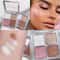 Waterproof Liquid Highlighter Palette Baked Powder Illuminator For Natural Glow Shimmer 5