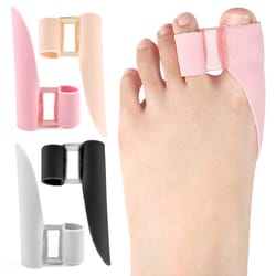 big toe separator sebs double toe separator wearable shoe cover for comfortable foot care & bunion support