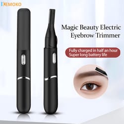 womens eyebrow electric shaver usb charging, simple & portable novice eyebrow scraper for smooth shaping