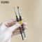 2-Piece Angled Eyebrow Brush Set for Precise Brows and Clean Eyeliner