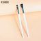 2-Piece Angled Eyebrow Brush Set for Precise Brows and Clean Eyeliner