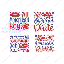 all american boy bundle svg, all american dude svg, 4th of july svg, fourth of july quotes svg, funny 4th of july svg, p