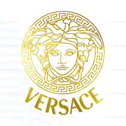 golden versace logo svg, versace logo svg, versace svg, logo svg, fashion logo svg, famous brand logo svg