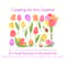 Tulip Clipart SVG PNG EPS Images Spring Flower Bulb Tulips Easter Mothers Day Spring Florals Flow 1