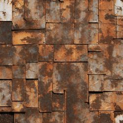 rusty riveted plates 49 tileable repeating pattern