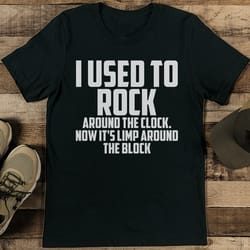 i used to rock around the clock tee